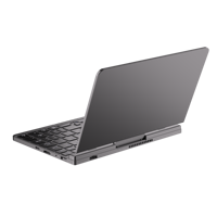 Ordinateur portable 2-en-1 flambant neuf avec écran tactile IPS de 8 pouces, rotation à 180 degrés, 12 Go + 512 Go SSD, mini-ordinateur portable avec caméra et clavier anglais
