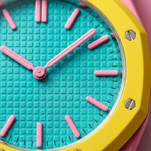 Reloj Deportivo Cronógrafo Analógico Simple de Biocerámica Intercambiable, Correa Desmontable de Liberación Rápida, <span class=keywords><strong>Serie</strong></span> Modular Planet, para Hombre y Mujer - Product Image 2