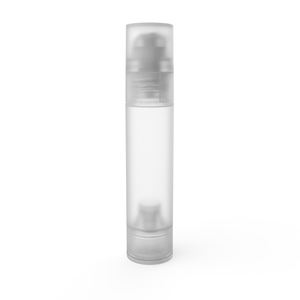 Excellente offre personnalisée en plastique Nina Airless conteneur cosmétique soins de la peau emballage 50 ML mat Transparent Cap 22055 Italie - Product Image 1