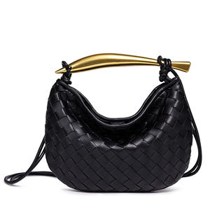 Cute Mini <strong>Sardine</strong> Woven Bag Women Small Handheld Crossbody Woven Bag - Product Image 2