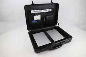 Black Aluminum Alloy <strong>Briefcase</strong> High Quality Aluminum <strong>Storage</strong> <strong>Box</strong> for Business Factory Directly Aluminum Attache Case - Product Image 2