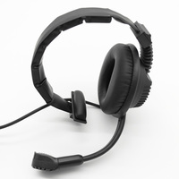 Microphone pour casque, micro à condensateur, prise mini XLR 4 broches pour émetteur