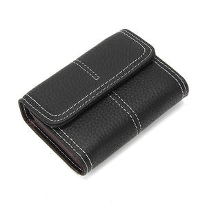 Porte-cartes de style coréen AndoBag pour femmes, grande capacité, porte-monnaie, cuir de vache véritable, porte-cartes simple 006 - Product Image 5