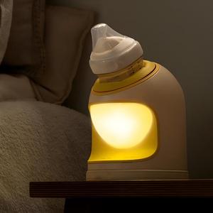 Mezclador de Leche de Fórmula para Bebés 2 en 1, Batidora Eléctrica para Biberones, Funcionamiento Silencioso con Luz Nocturna, Mezcla Suave - Product Image 1