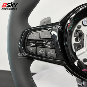 Pour volant <span class=keywords><strong>BMW</strong></span> G20 G30 G11 G12 G13 G14 G15 G16 G30 G31 G32 F10 G38 avec volant chauffant série f g - Product Image 2