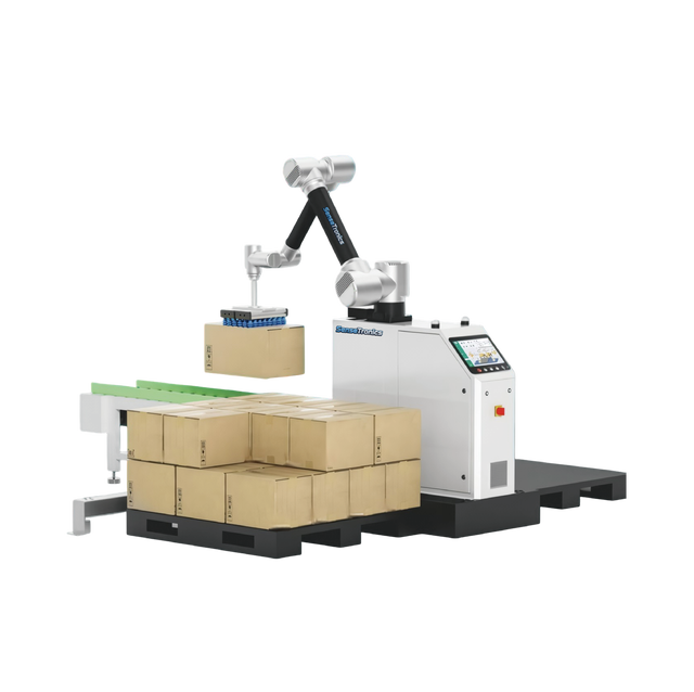 Robust Performance and Low Maintenance Palletizer Robot High-Capacity Automated for System Large Cases  and Bags