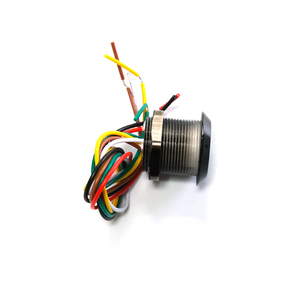 Pembaca hitam Proximity RFID Mini kartu 13.56MHz tahan air Wiegand26 untuk sistem kontrol akses - Product Image 3