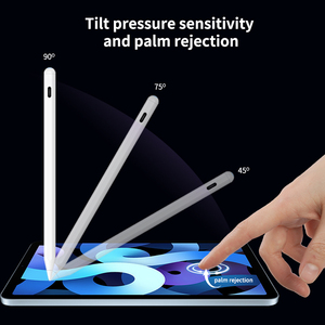 Stylet Actif OEM avec Chargement sans Fil, Rejet de la Paume, Fonction d'Inclinaison, Écran Tactile Capacitif pour Tablette, pour Ipad <span class=keywords><strong>Apple</strong></span> <span class=keywords><strong>Pencil</strong></span> - Product Image 3