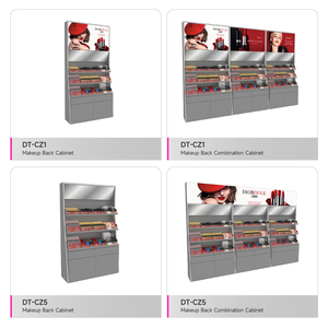 ออกแบบร้านเครื่องสำอาง ชั้นวางแสดงสินค้าแบบสั่งทำพิเศษสำหรับร้านที่เหมาะกับอินฟลูเอนเซอร์ อุปกรณ์ตกแต่งร้านเครื่องสำอาง - Product Image 6