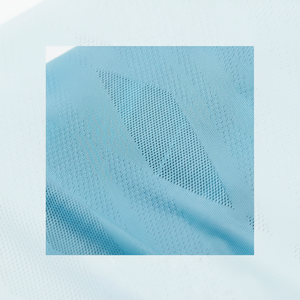 Rhombique Jacquard 170g Dry Fit Tissu Polyester Spandex Respirant Séchage Rapide Vêtements Sports Trapézoïdal Mesh Tissus - Product Image 1