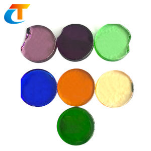 Disco de cristal colorido fundido para Liuli Art - Product Image 5