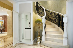 3 lantai 400KG <span class=keywords><strong>Lift</strong></span> <span class=keywords><strong>Lift</strong></span> rumah hidrolik, <span class=keywords><strong>Platform</strong></span> PVC bersertifikasi CE garansi 1 tahun-ukuran dapat disesuaikan untuk dalam/luar ruangan - Product Image 2