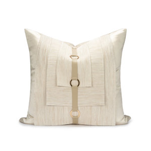 Yuanhee thiết kế nhà trang trí gối vải chắp vá Vòng nút tối giản trang trí gối sofa đệm - Product Image 2