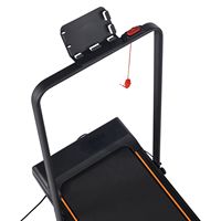 Equipo de Fitness para Uso Doméstico, Caminadora Plegable para Mujeres, Caminadora Eléctrica Motorizada para Debajo del Escritorio, Mini Caminadora con Pantalla LED