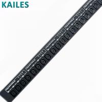 KAILES (KLS) Série K55 ZD 200-240Vac 32A 32 prises C13 PDU intelligent haute efficacité pour usage industriel en tôle de distribution électrique