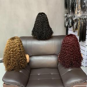 Perruques Bob Courtes Bouclées de Luxe 5x5 de 18 Pouces en Cheveux Humains Vietnamiens – Révélez un Charme Secret et Séduisant - Product Image 4