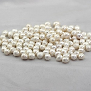 Perlas de Agua Dulce Sueltas Naturales de 9-10 mm, Color Blanco, Rosa y Multicolor, Forma de Patata, Luz Intensa, Precio de Promoción para Pulverizadas - Product Image 3