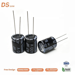 <span class=keywords><strong>Condensateur</strong></span> électrolytique en aluminium 400V 47uF à bornes radiales 13x17mm 105°C pour filtre <span class=keywords><strong>d</strong></span>'alimentation <span class=keywords><strong>de</strong></span> carte <span class=keywords><strong>de</strong></span> commande <span class=keywords><strong>de</strong></span> sèche-cheveux - Product Image 1