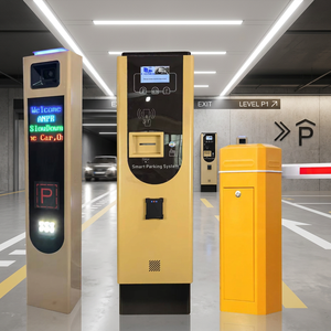 Sistema de estacionamiento inteligente llave en mano con barrera ANPR y quiosco de pago de autoservicio para uso en aparcamientos de centros comerciales - Product Image 1