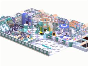 Équipement de terrain de jeu intérieur pour enfants vendu en usine commerciale <span class=keywords><strong>Structure</strong></span> de jeu certifiée CE Capacité de 500kg Garantie de 3 ans - Product Image 2