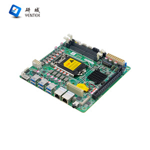 เมนบอร์ดอุตสาหกรรม Yentek VS590 LGA1200 Mini-ITX 6 พอร์ตเครือข่าย PoE พอร์ตซีเรียลคู่ Intel I7 - Product Image 1