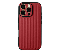 Vente en gros de haute qualité en usine étuis de téléphone durables en PU ondulé antichoc pour iphone 15 pro max étui en stock