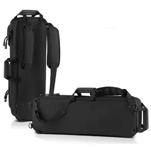 Tas peralatan taktis olahraga luar ruangan, tas pelindung bidang CS manusia, tas pemegang alat panjang, bahu diagonal kapasitas besar