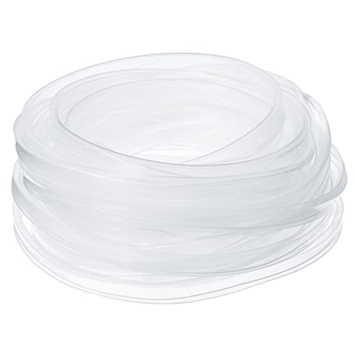 Силиконовая трубка PATIKIL, 2 упаковки, плоская Гибкая Водонепроницаемая Защитная крышка IP67, подходит для светодиодной ленты шириной 3528/2835/3014 8 мм, прозрачная