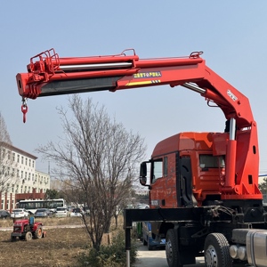Pluma Articulada para Manipulador <span class=keywords><strong>de</strong></span> Construcción Móvil en China, Grúa Hidráulica Montada en Camión con <span class=keywords><strong>Cabrestante</strong></span> - Product Image 2
