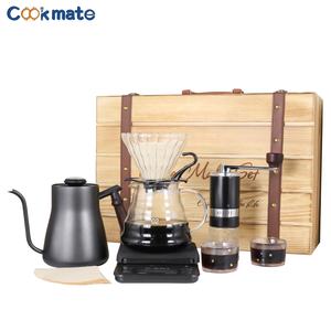 Brew <span class=keywords><strong>Coffee</strong></span> Maker Juego de regalo Caja con caja de madera <span class=keywords><strong>Coffee</strong></span> Meets <span class=keywords><strong>Bagel</strong></span> - Product Image 3