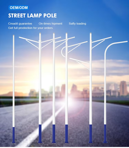 Palo per Illuminazione Stradale in Acciaio Zincato a Caldo per Esterni 3m 4m 5m 6m 7m 8m 9m 10m 11m 12m - Product Image 4