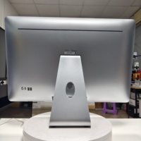 Moniteur d'Ordinateur Professionnel Yingtouch G27 Argenté 24 Pouces avec Calibrage des Couleurs, Design Artistique Original, Moniteur pour le Trading