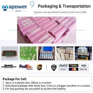 <span class=keywords><strong>APOWER</strong></span> Grande Capacité 21700 Batterie 5000mAh 50E 3.7V 500-1000 Cycle de Vie - Product Image 6