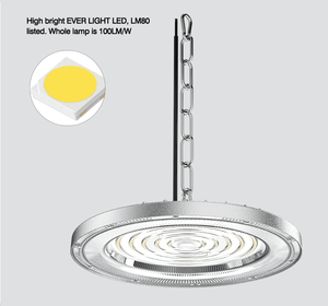 Jd ánh sáng nhà máy giá rẻ <span class=keywords><strong>LED</strong></span> UFO đèn cho Nhà kho tuyến tính hội thảo nhà để xe 100W 150W 200W UFO dẫn ánh sáng bay cao - Product Image 5