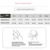 Soutien-gorge Faja de récupération professionnelle post-opératoire pour augmentation mammaire, réduction mammaire et mammaplastie - Stade 1
