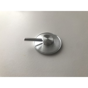 Stéthoscope Yumai à tête unique 45 mm en alliage d'aluminium pour usage hospitalier, couleur argent - Product Image 1