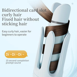 GENAI A719 Importation Outre-mer Nouveau Design 2026 Fer à Boucler Électrique Rotatif Numérique LCD Chauffage Automatique PTC 160-220°C Usage Professionnel en Salon - Product Image 4