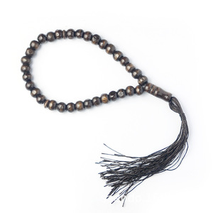 Islamico musulmano Tasbih 99 perline di legno braccialetto uomini e donne <span class=keywords><strong>rosario</strong></span> gioielli - Product Image 5