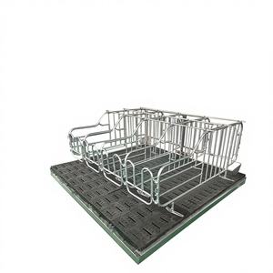 Nueva Jaula de Gestación para Cerdas HENGYIN HY-AFS con Diseño de Puerta Trasera de Material Galvanizado en Caliente para Cerdas, Larga Vida Útil - Product Image 1