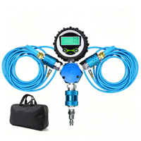 Multi Way Hose 4 Tire Inflation Deflator Inflating Deflating System Air up Down With Tire Pressure Gauge for Off Road Vehicles