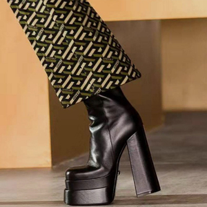 Tacon grueso de Botas y Botines para Mujer | FASHIOLA.mx