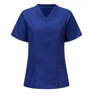 Manufacturer Nursing Uniform Sets Short Sleeve Medical Scrubs Uniforms Women scrubs uniforms