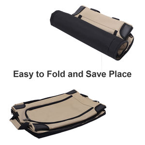 Oxford kumaş katlanabilir köpek kulübesi çıkarılabilir dirsek taşınabilir yumuşak taraflı evcil hayvan kafesi kapalı ve açık seyahat için - Product Image 3