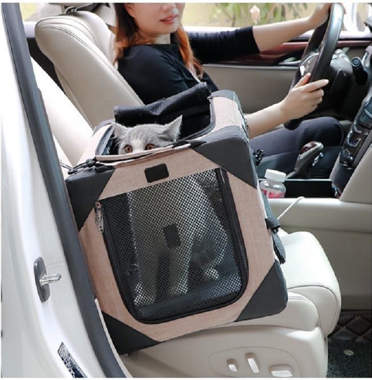 Pet Carrier Bag Airline Approved Luxury Pet Carrier Bag Collapsible For Dog Cat 1 buyer