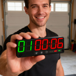 Temporizador de Entrenamiento Portátil CHEETIE CP28A con Batería Recargable USB-C y Soporte Magnético para Gimnasio y Entrenamiento por Intervalos - Product Image 3