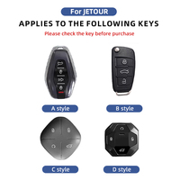 Venta caliente adecuado para JETOUR cubierta de la llave del coche Revero Dasheng IDM cubierta de la llave remota del automóvil protector Shell FOB case
