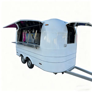 Remolque de Comida Multifuncional de Acero Inoxidable y Aluminio de Alta Calidad, Fácil de Limpiar, para Dulces y Papas Fritas - Product Image 5