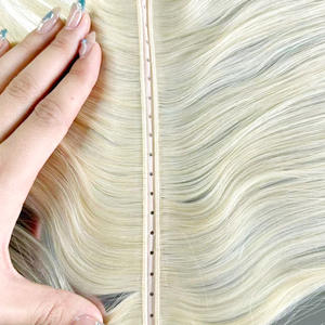 Midden met gatvervullende patch naadloze, rechtstreeks van de fabriek, Europese en Amerikaanse toupetpruik - Product Image 4