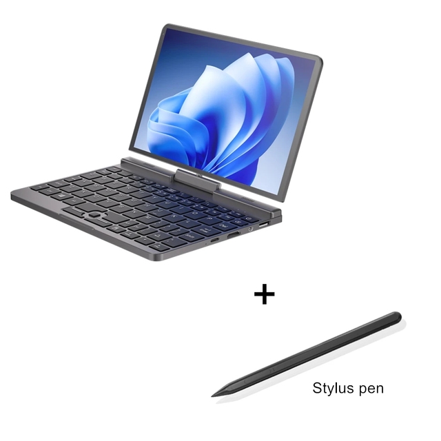 2025 Brand New 8 Inch N100 Cpu Model Quad Core 12Gb Ram 256Gb 512Gb Ssd Bt5.2 Win 10 Portable 2 in 1 Laptop