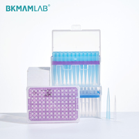 Boîte de pointeuses de pipette stériles sans enzyme avec filtre / Pointeuses de pipette universelles stérilisées avec volume de 10 µl à 10 ml disponibles